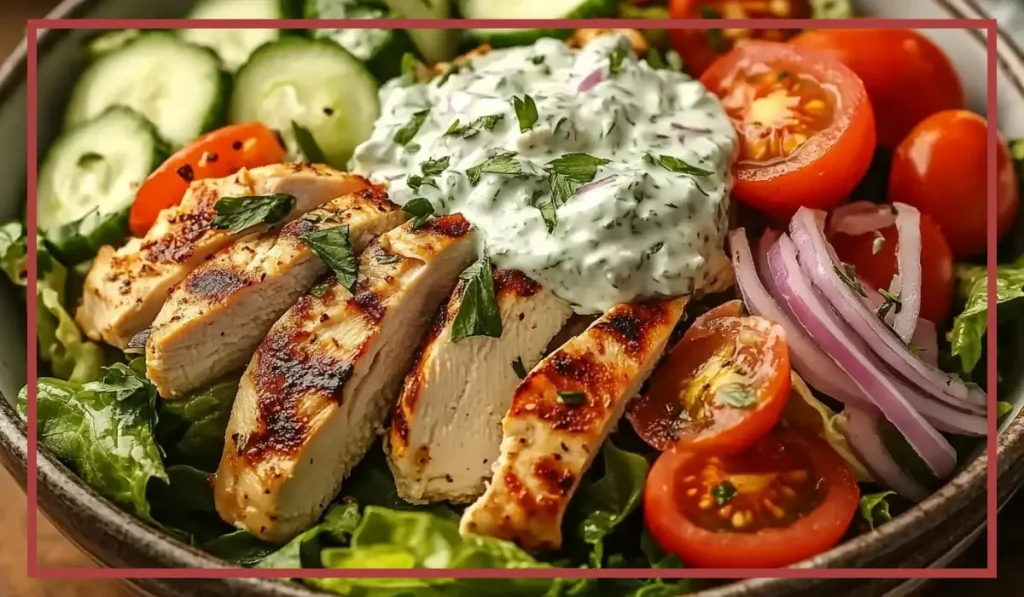 Tzatziki Chicken Salad