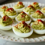 Avocado deviled eggs