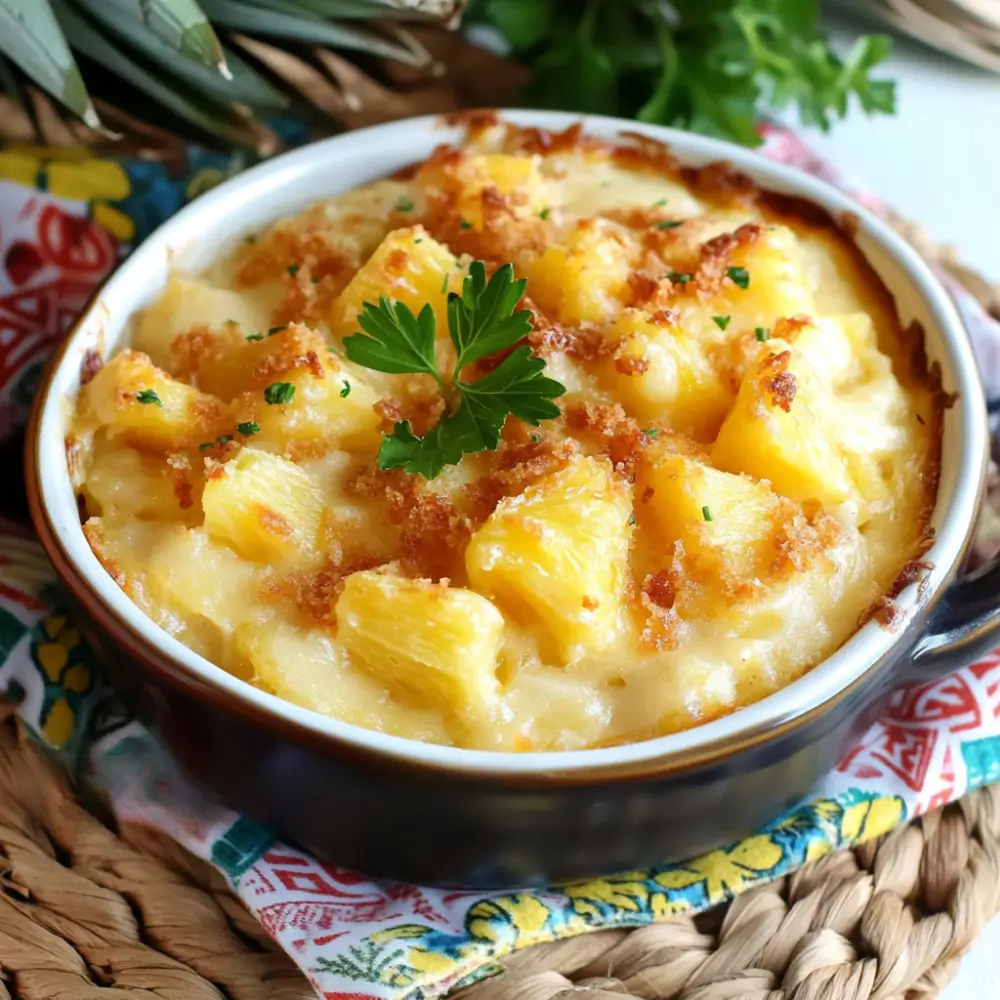 Easy Pineapple Casserole