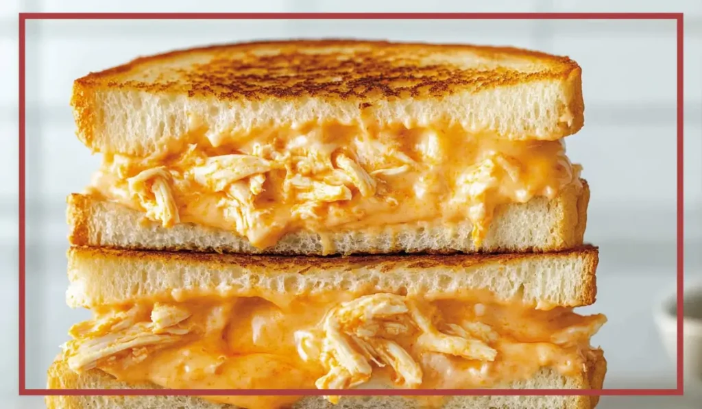 Buffalo Chicken Grilled Cheese
