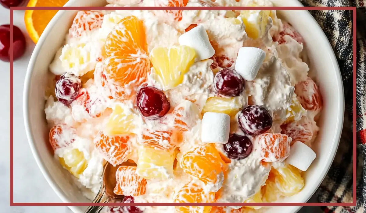 Tropical ambrosia salad