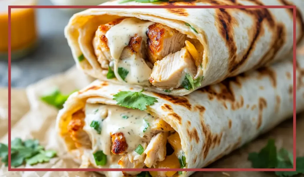Chicken Ranch Wraps