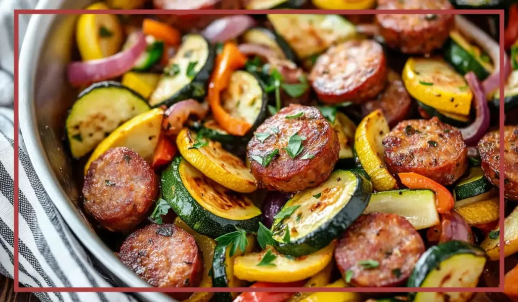 One-Pan Cajun Sausage