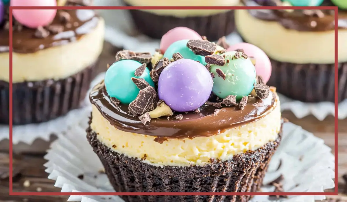 Malt Ball Cheesecakes