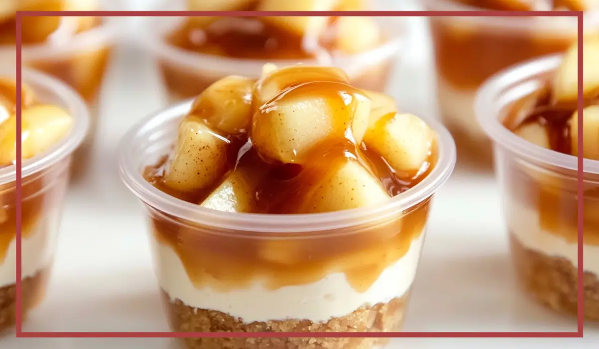 Caramel Apple Dessert Cups