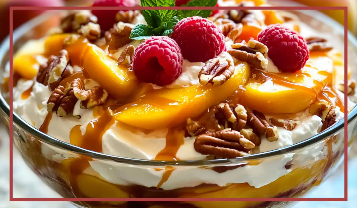Millionaire Peach Salad