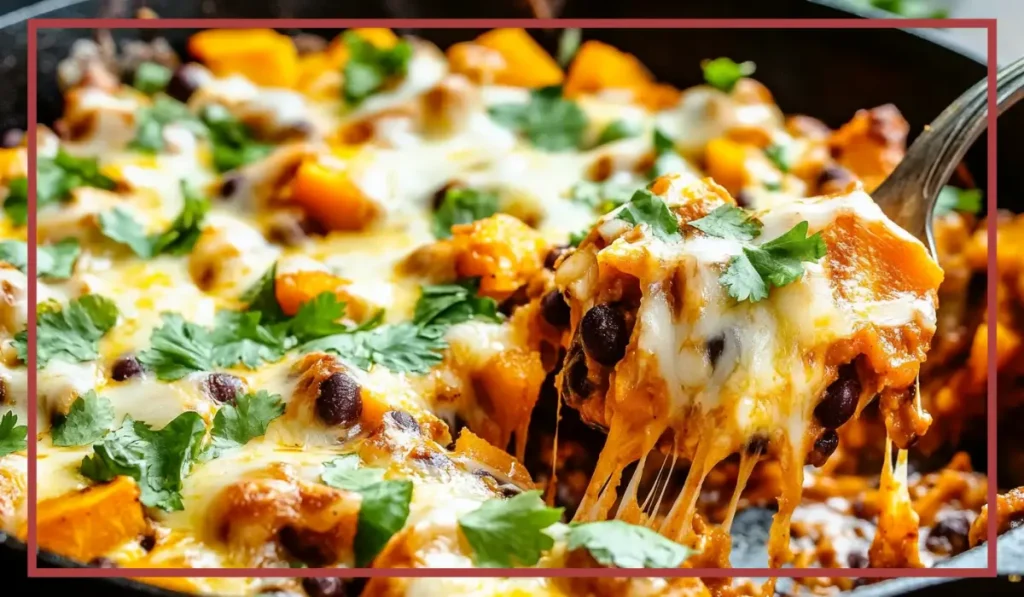 Butternut Squash Enchilada Bake