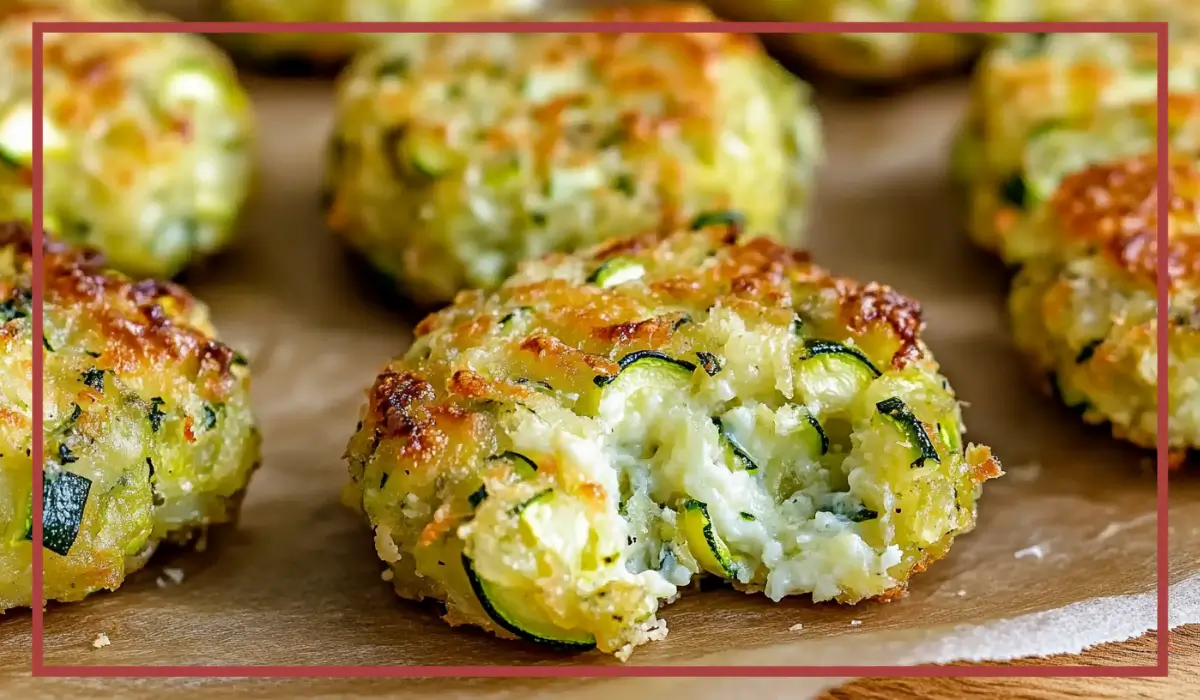 Zucchini Garlic Bites