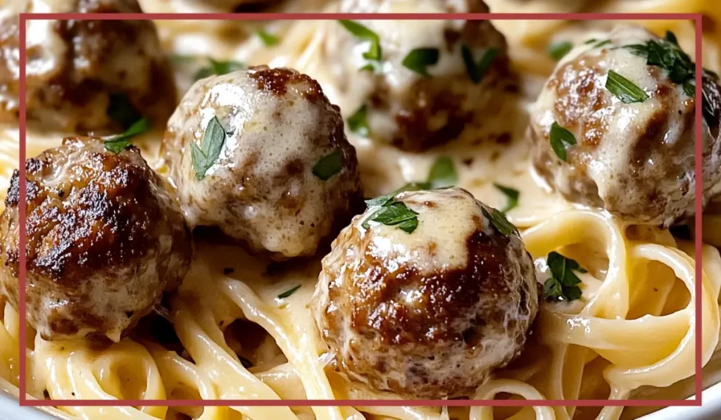 Creamy Parmesan Meatballs