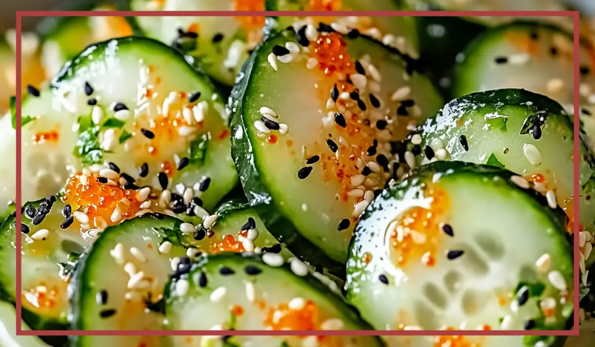 Cucumber Avocado Crab Salad
