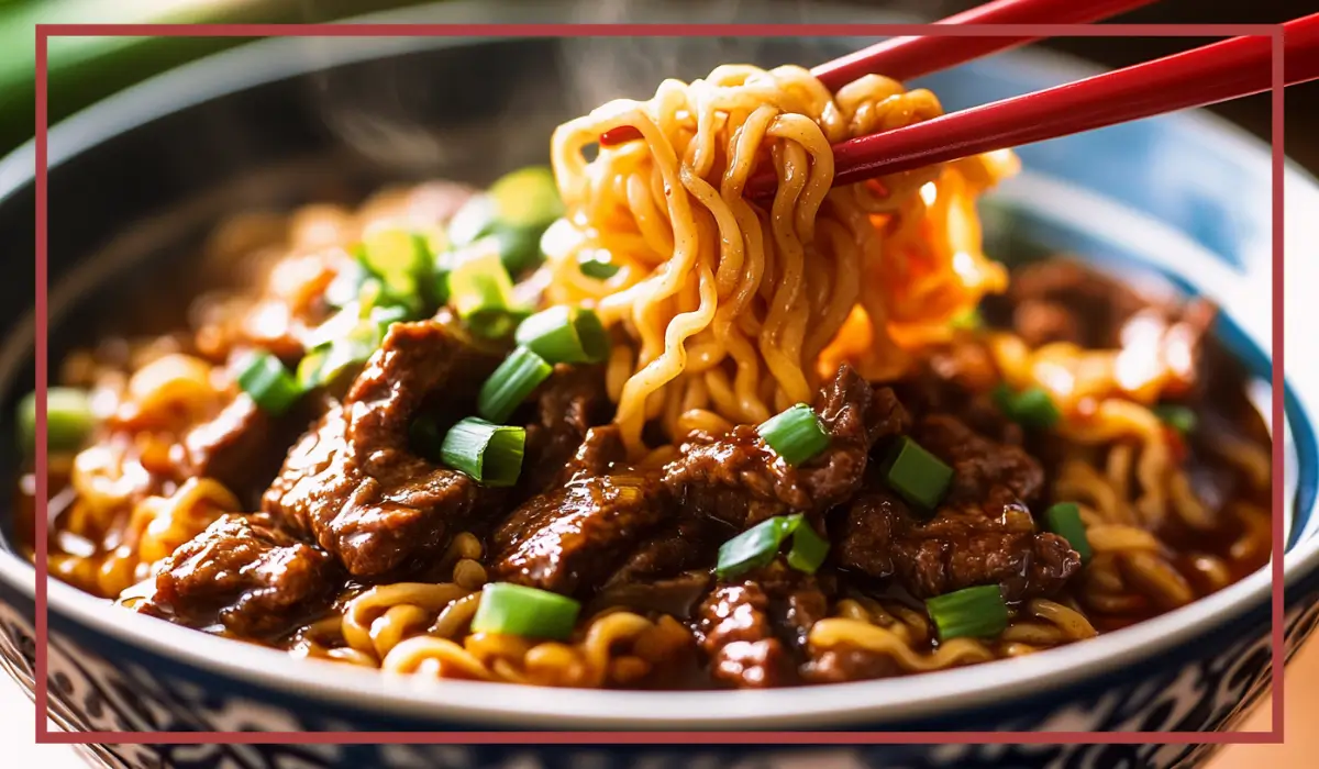 Slow Cooker Beef Ramen