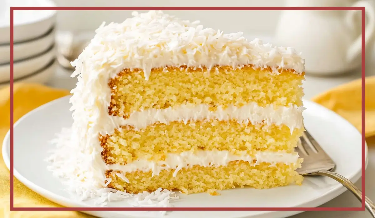 Pineapple Coconut Layer Cake
