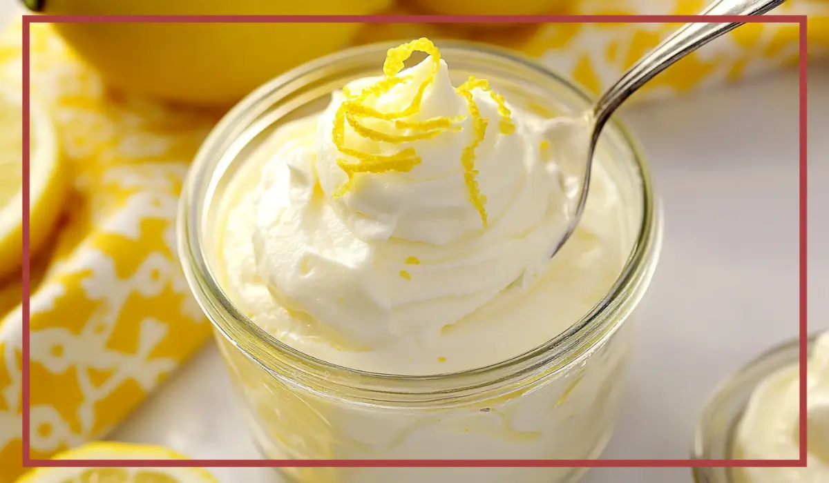 Easy Lemon Mousse