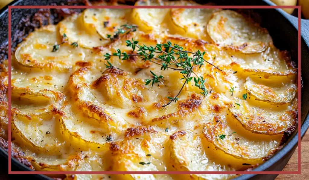 Cheesy Potato Au Gratin