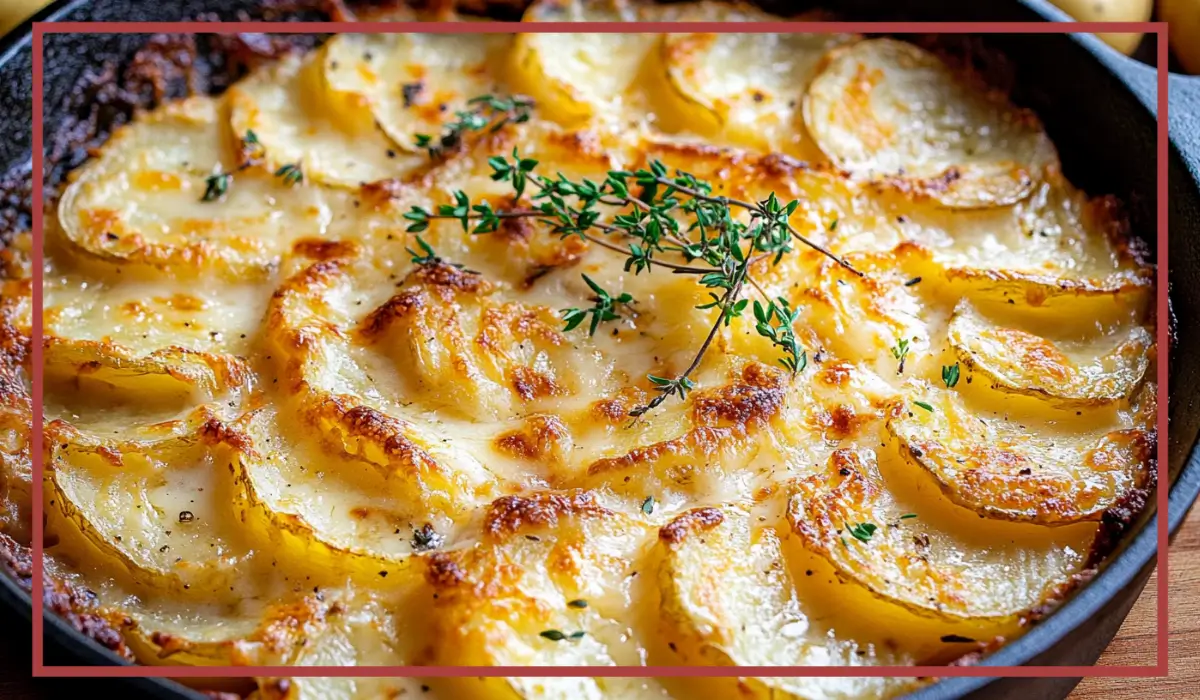 Cheesy Potato Au Gratin