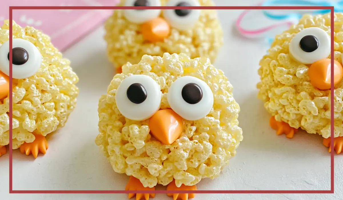Rice Krispie Easter Chicks