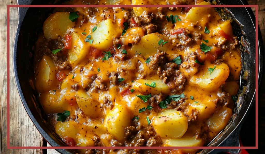 Cheesy One-Pot Beef