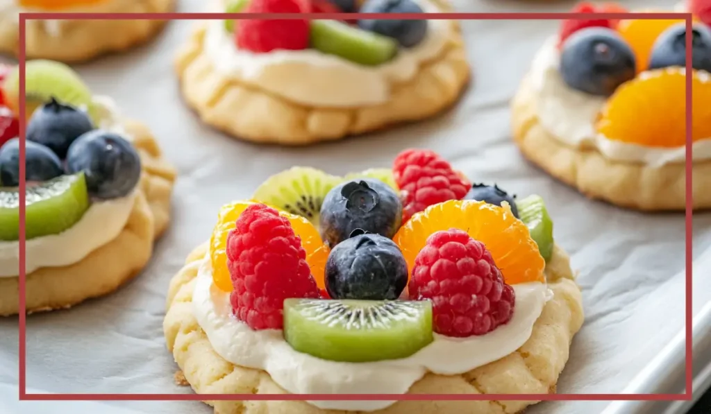 Fruit-Topped Sugar Cookies