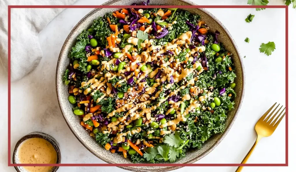 Asian Edamame Crunch Salad