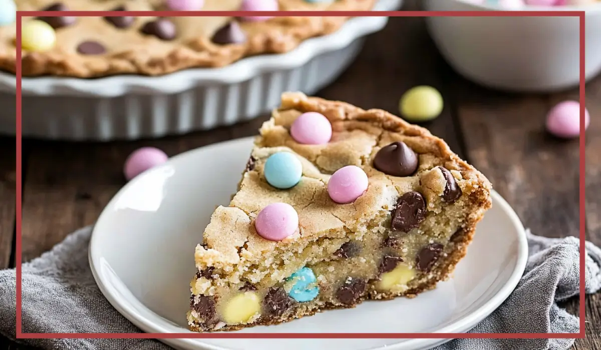 Easter Cookie Cake