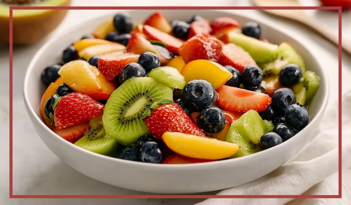 Fruit Salad Honey Lime