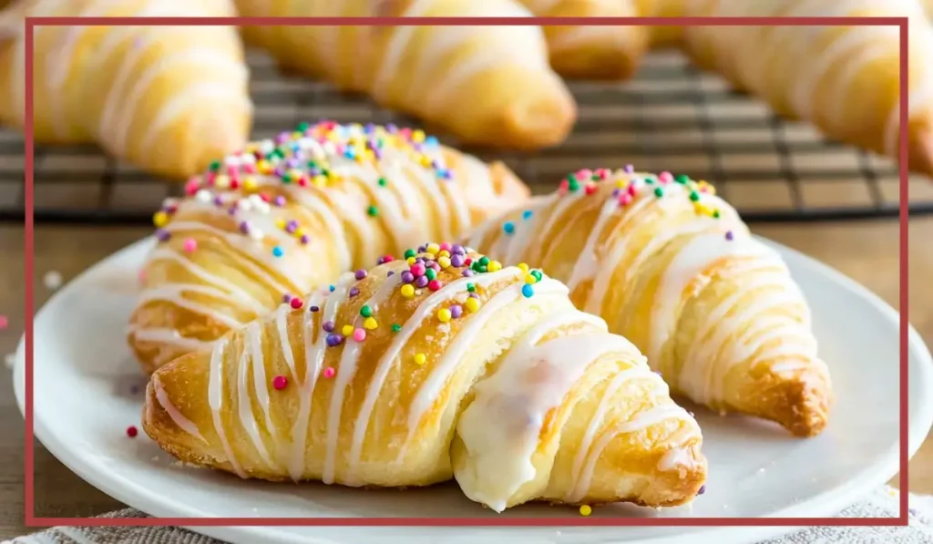 Funfetti Cheesecake Crescent Rolls