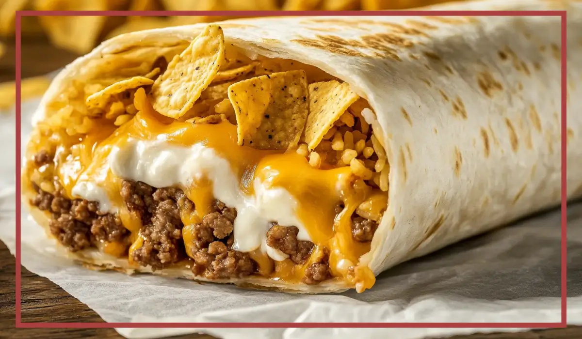 Beefy Melt Burrito