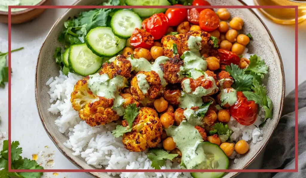 Cauliflower Shawarma Bowls