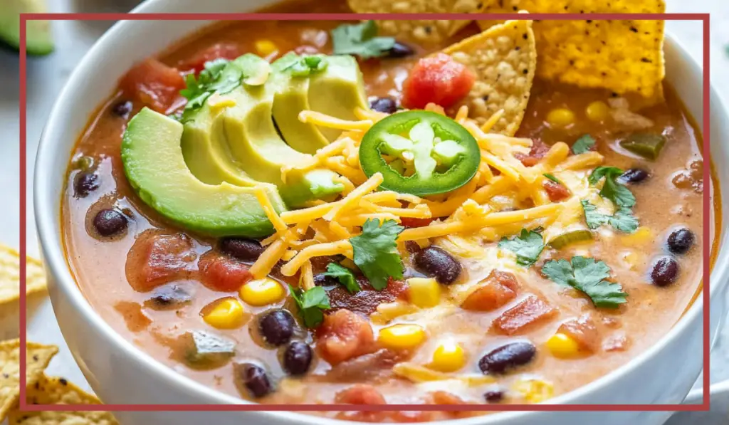 Vegetarian Tortilla Soup