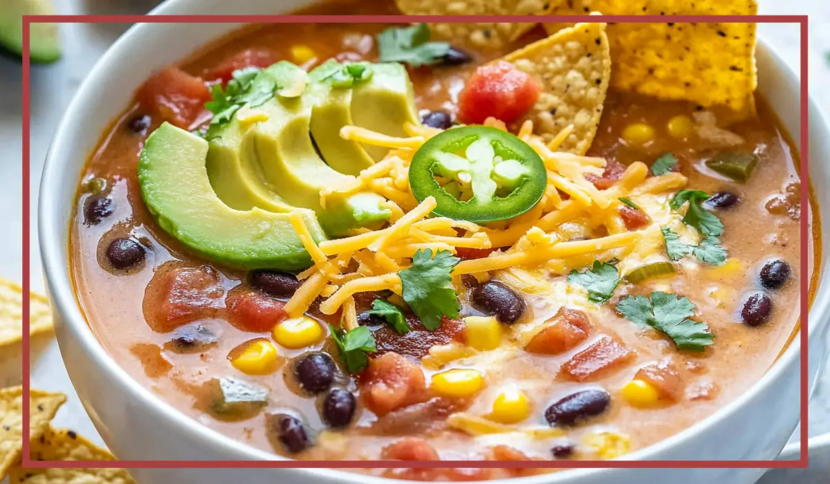 Vegetarian Tortilla Soup