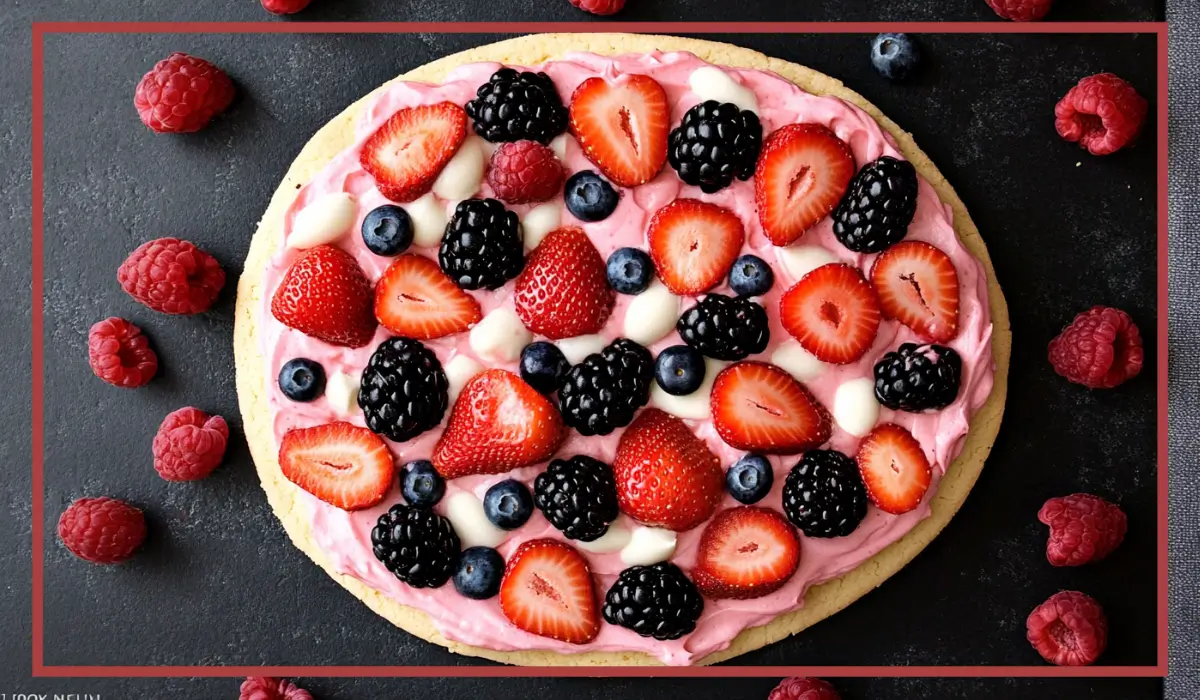 Easter Egg Fruit Pizza
