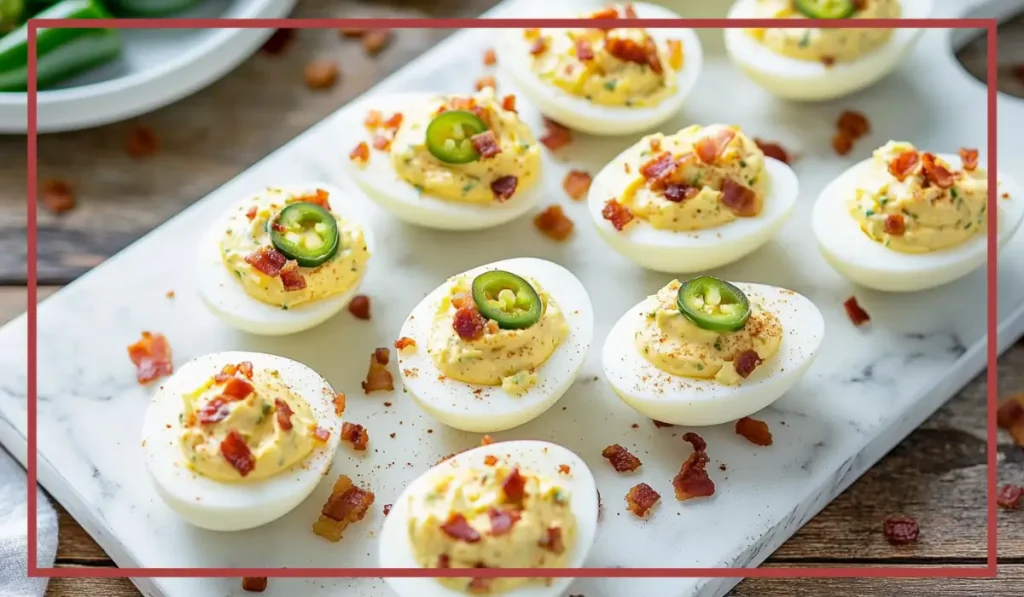 Jalapeño Deviled Eggs