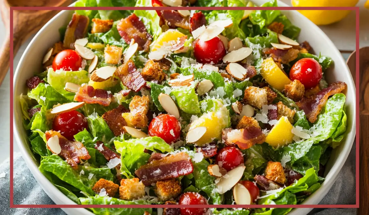Crunchy Bacon & Almond Salad