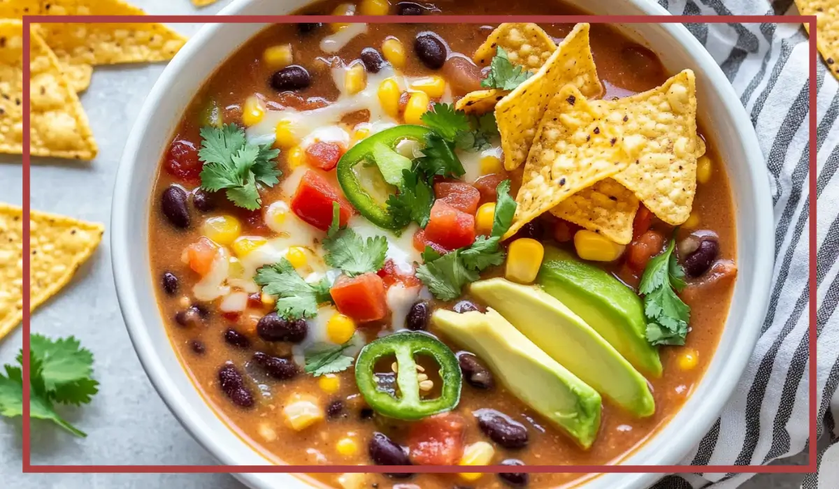Creamy Mexican-Inspired Tortilla Soup