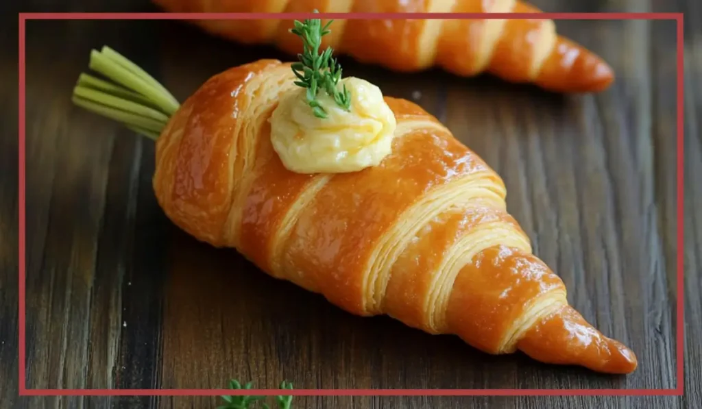 Carrot Crescent Rolls