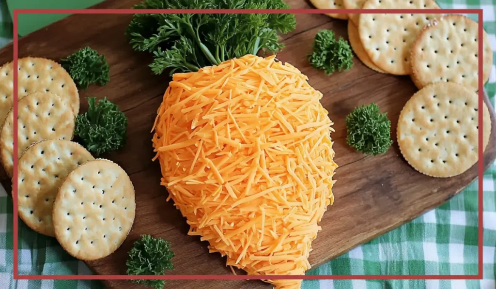 Easter Carrot Cheese Ball