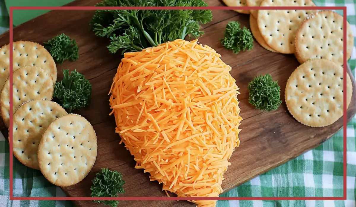 Easter Carrot Cheese Ball