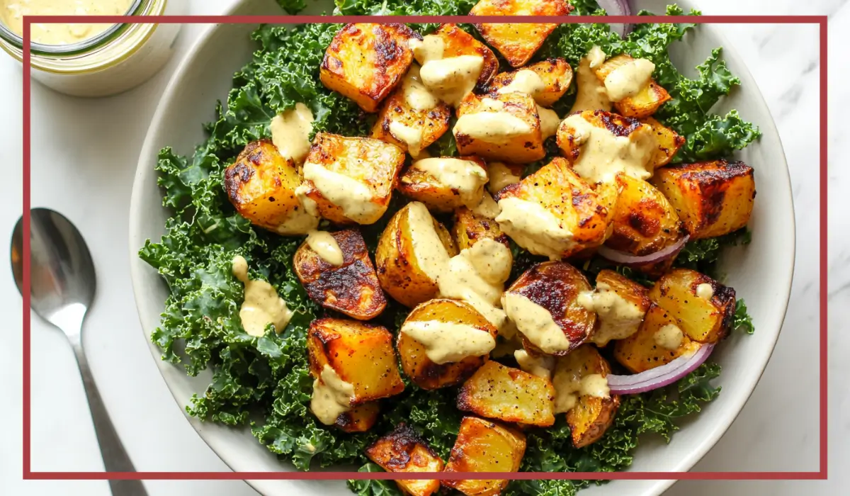 Roasted Potato & Kale Bowl