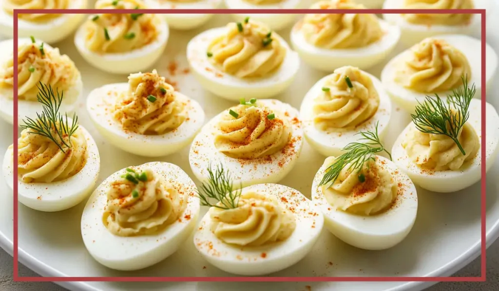 Classic deviled eggs