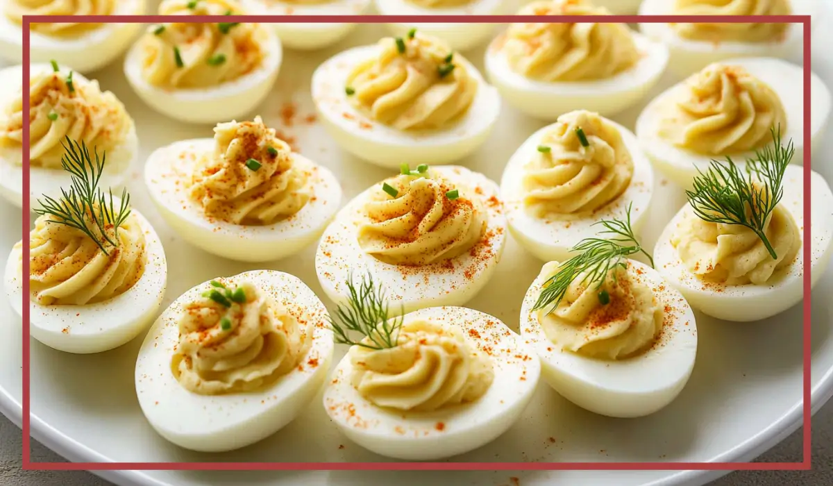 Classic deviled eggs