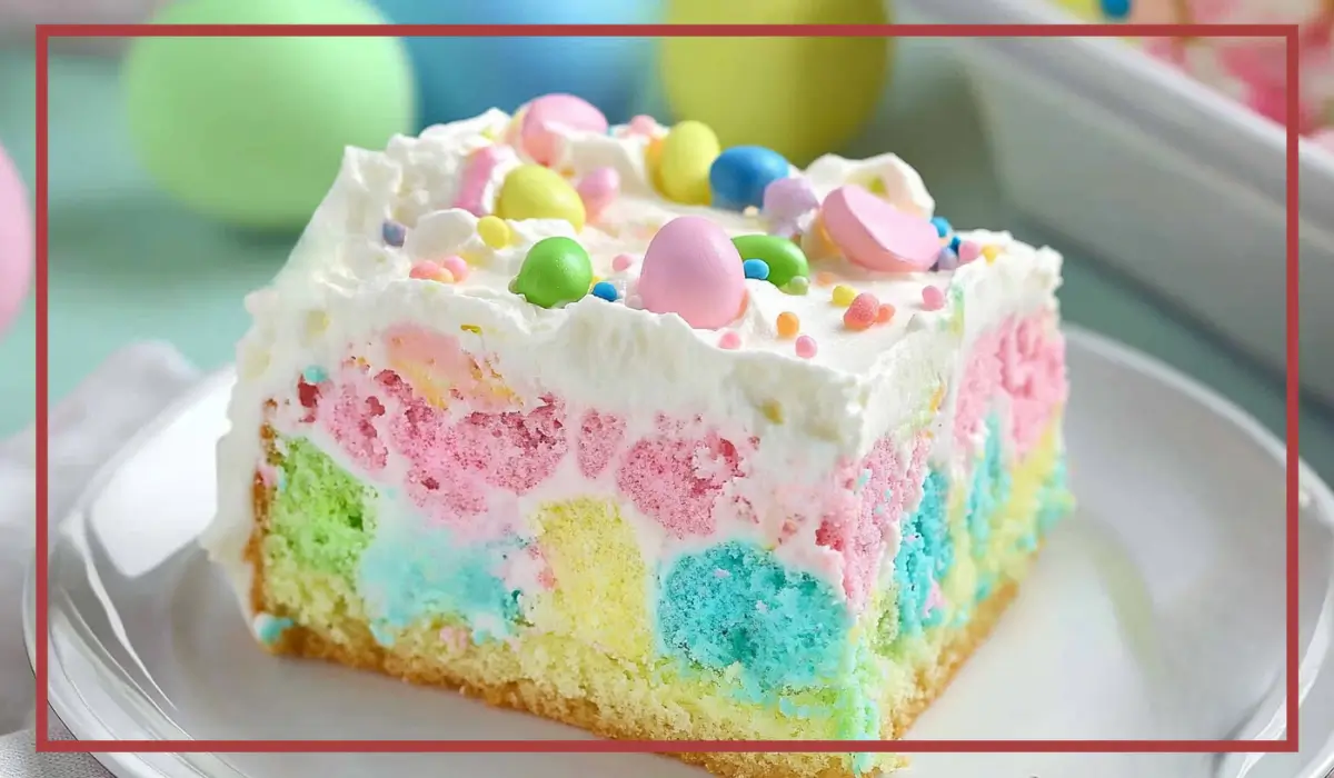 Easter Poke Cake