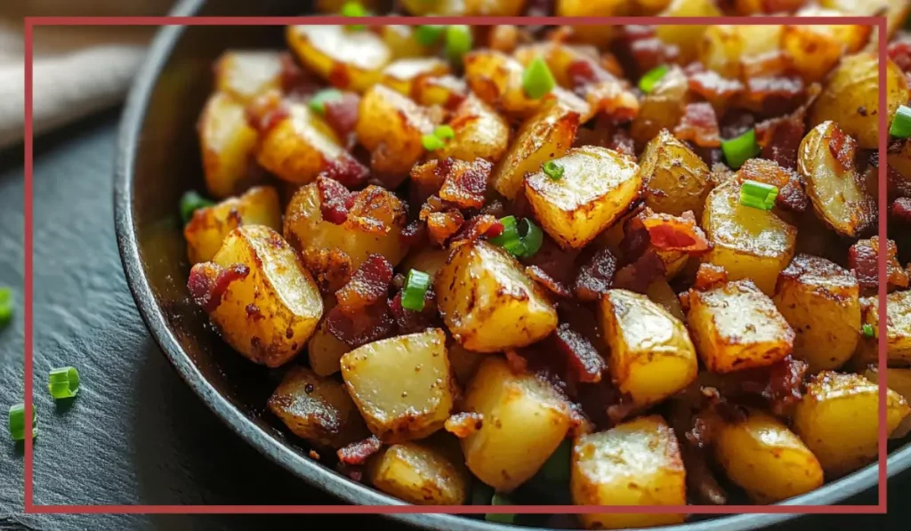 Crispy breakfast potatoes