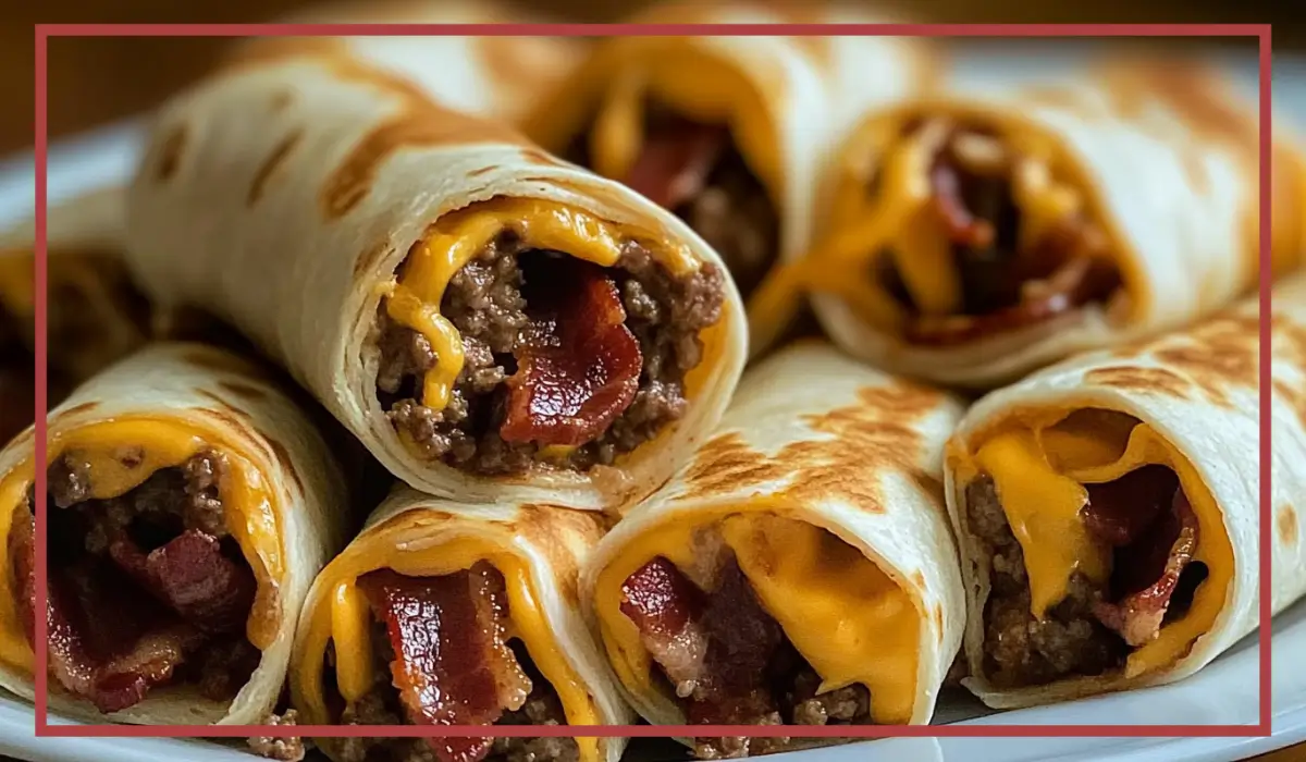 Bacon Cheeseburger Roll-Ups