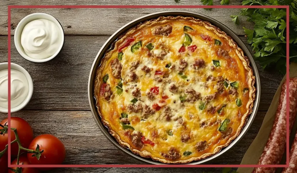 Cheesy Sausage Breakfast Bake