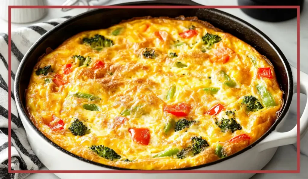 Easy Vegetable frittata