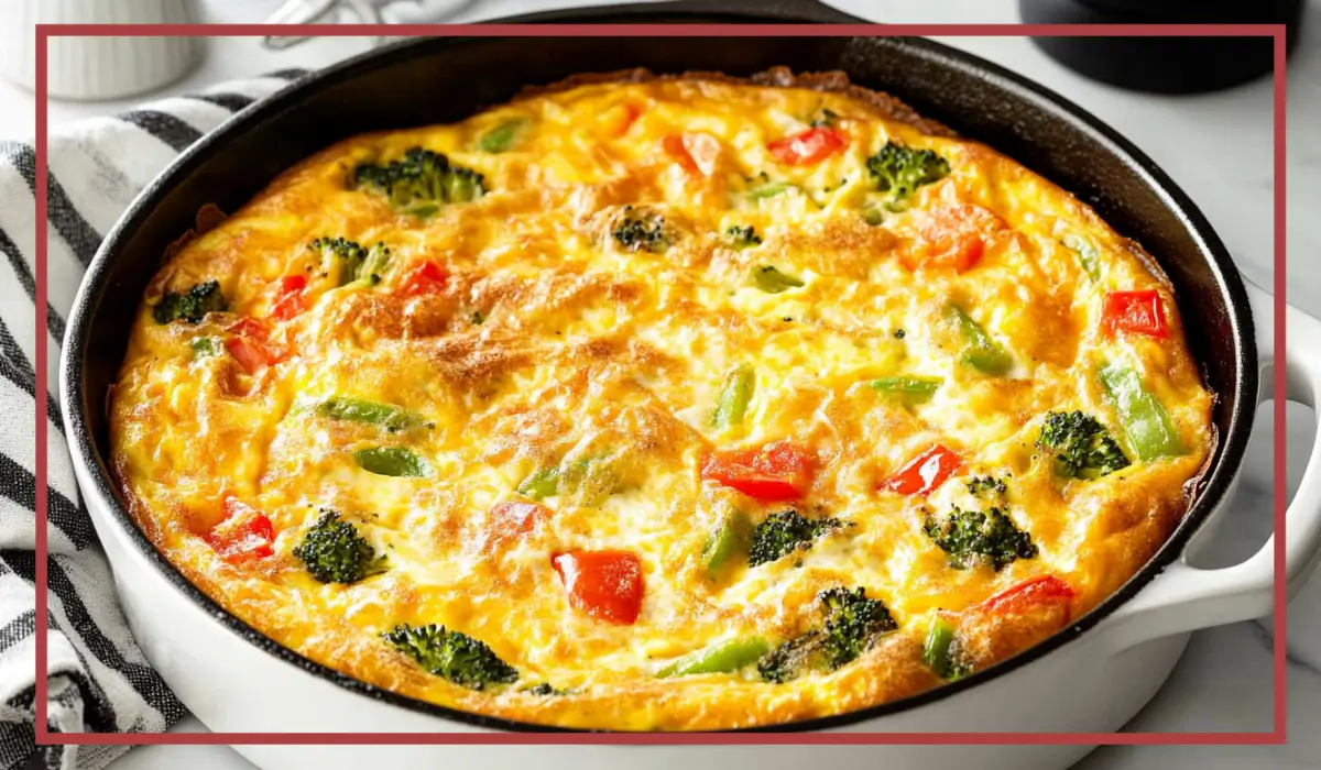 Easy Vegetable frittata