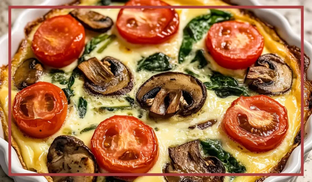 Crustless Vegetable Quiche