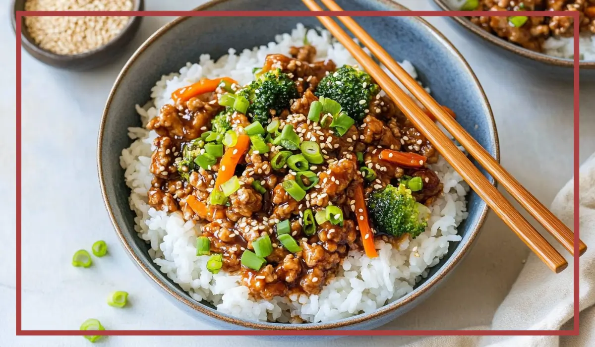 Teriyaki Turkey & Veggie Bowls