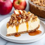 Apple Crumble Cheesecake