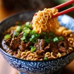 Slow Cooker Beef Ramen